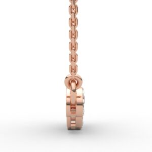 Oval Shape Brilliant Diamond Pendant