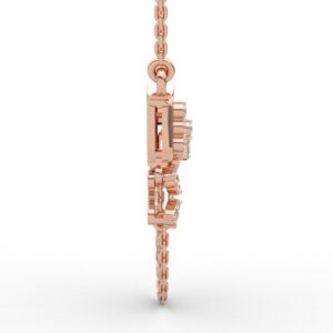Luxurious Diamond And Gold Pendant