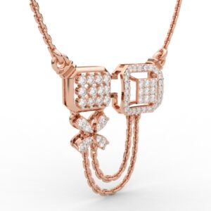 Luxurious Diamond And Gold Pendant