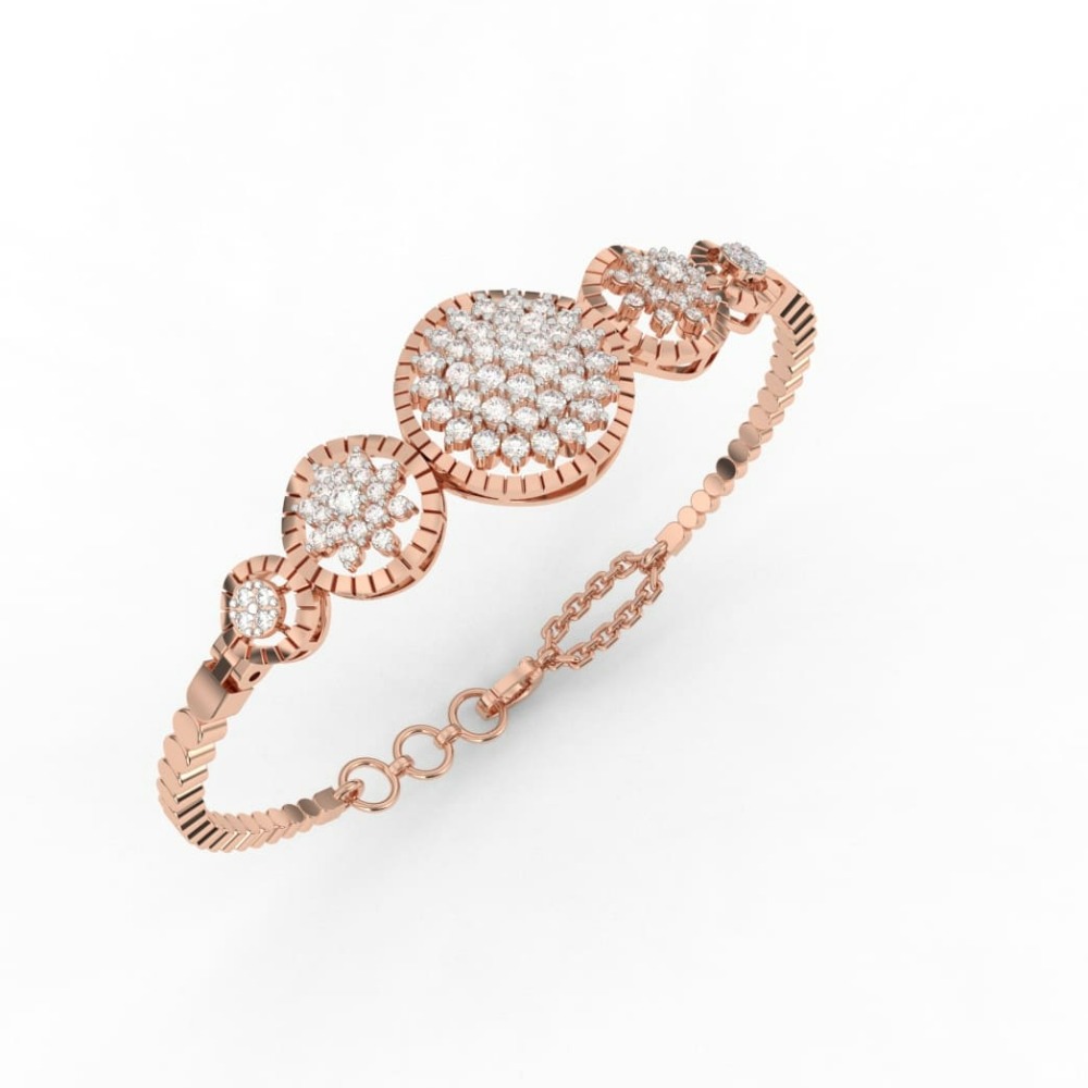14k Gold Fancy Bracelet - Image 2