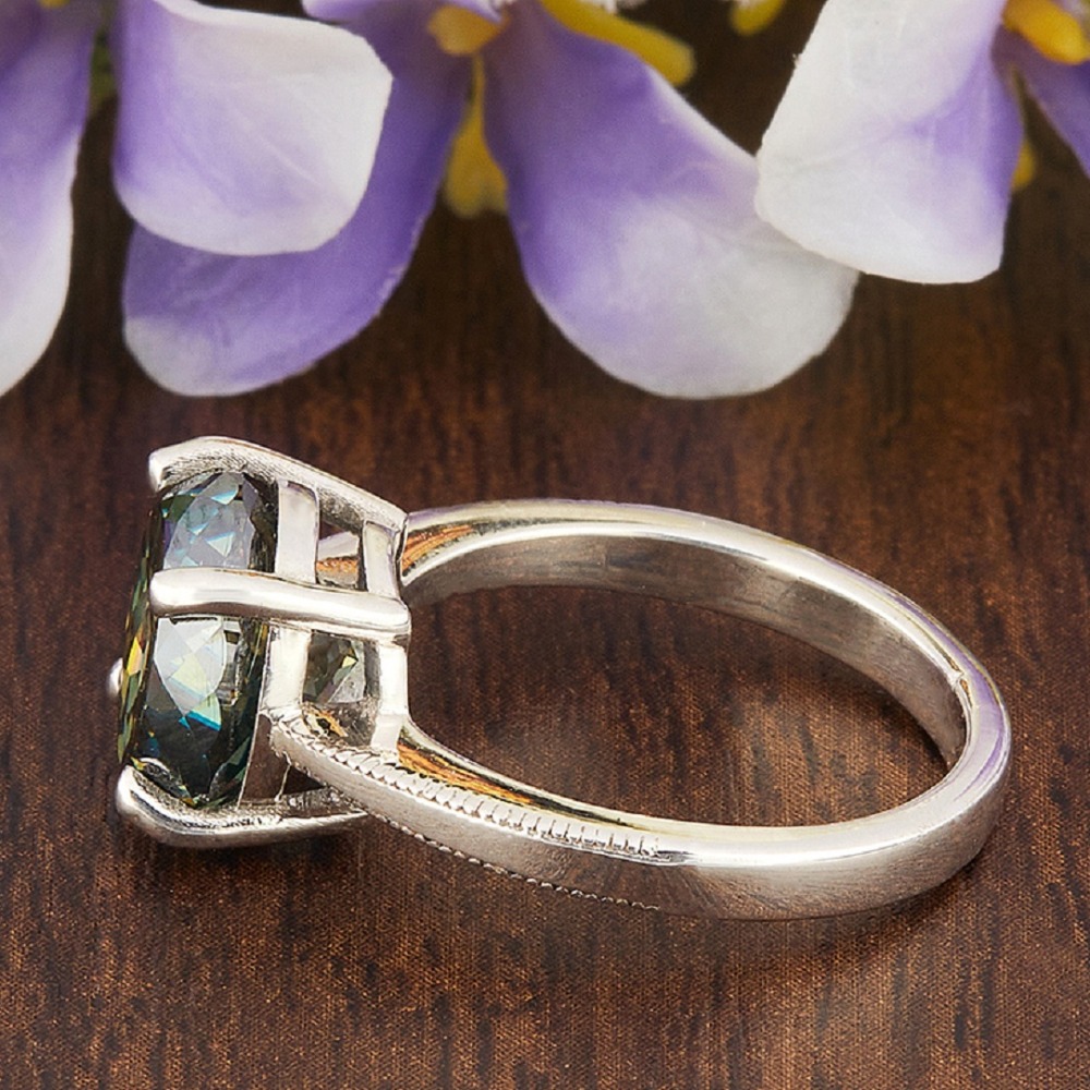 2.38ct portuguese moissanite diamond ring