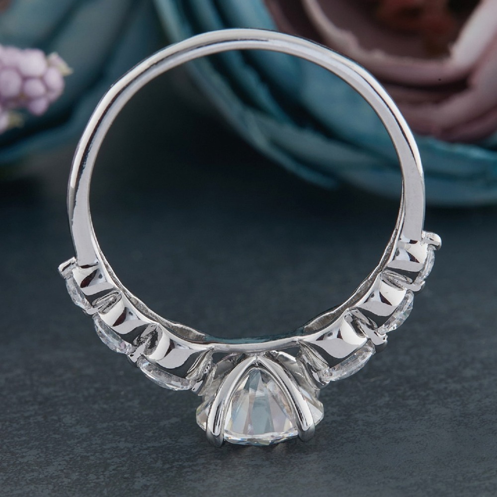 Moissanite Diamond Ring for Women's
