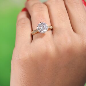 2.15ct Lab Grown Diamond Ring for Wedding