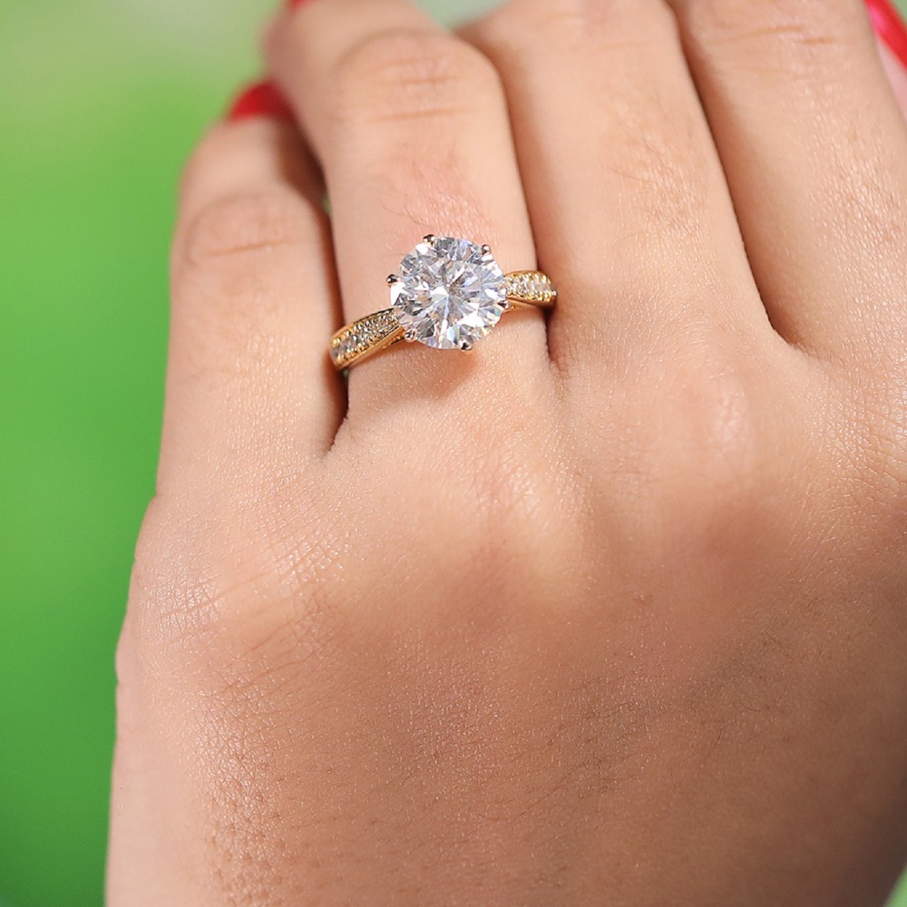 2.15ct Lab Grown Diamond Ring for Wedding