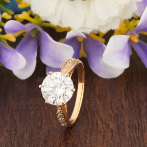 2.15ct Lab Grown Diamond Ring for Wedding
