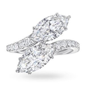 Marquise Cut Diamond Engagement Ring