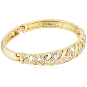 24K Gold Designer Diamond Bracelet