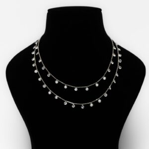 Rositaa Silver New Stylish Collecation Chain