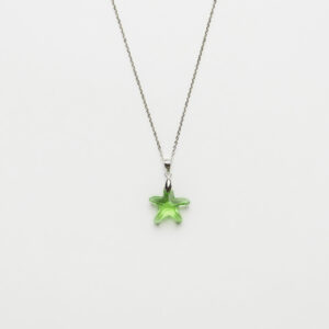 Rositaa Green Star Fish Pendent