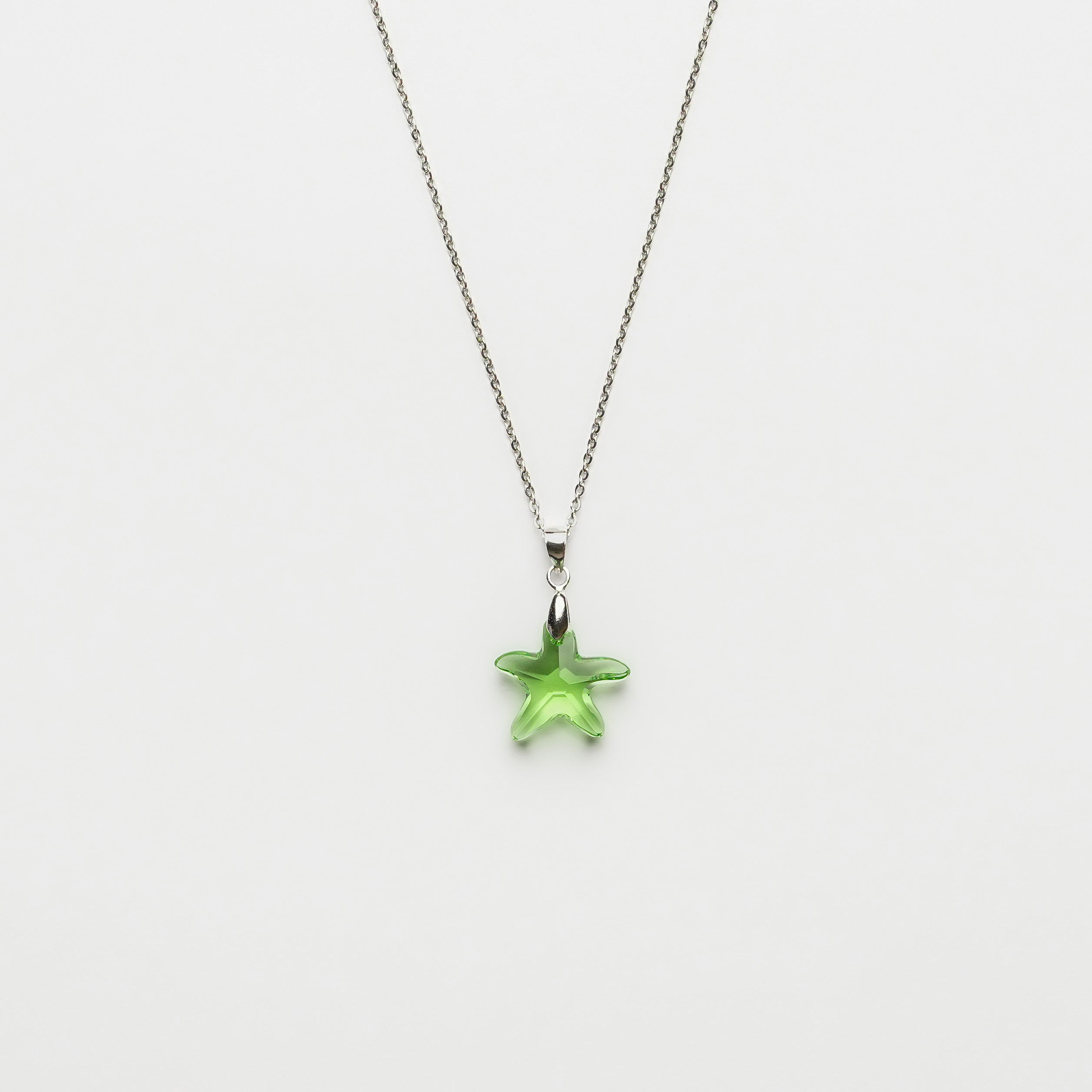 Rositaa Green Star Fish Pendent