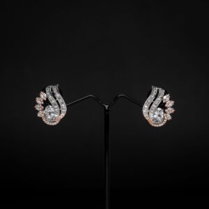 Rositaa 4 Leaf Century Brooch Earring