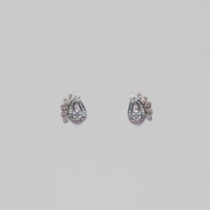 Rositaa Rose Gold & Silver Victoria Ladies Earring