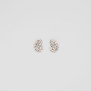 Rositaa Peacock Design Diamond Earring