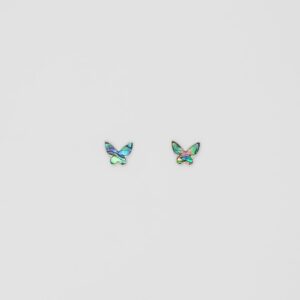 Rositaa Enamel Blue Butterfly Earring