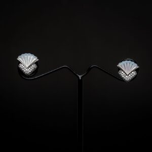Rositaa Silver Sea Shell Earring