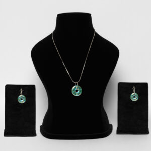 Colorful Round Pendant Set