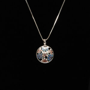 Multi Color Round Pendant Set