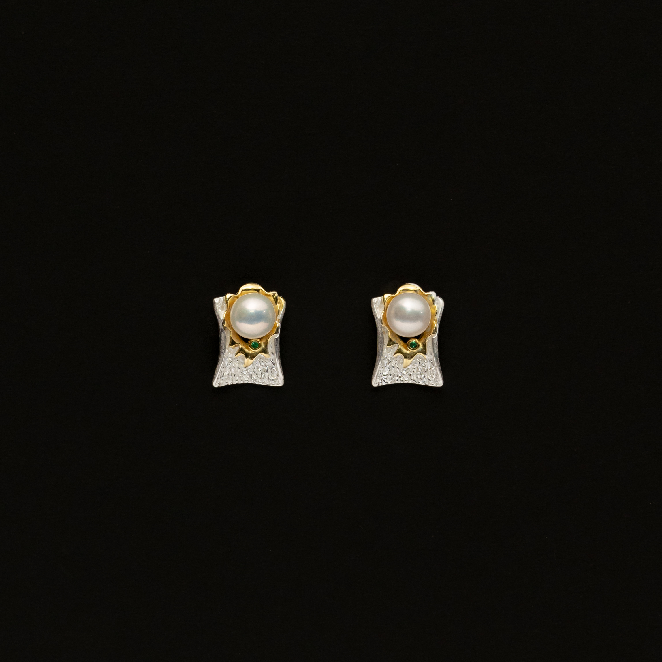 Pearl Stone Pendant Set