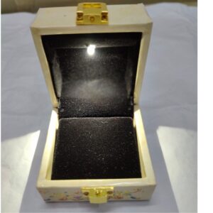 Ring tops fancy led jewellery box