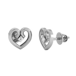 14K Gold Unique Diamond Earring JER20