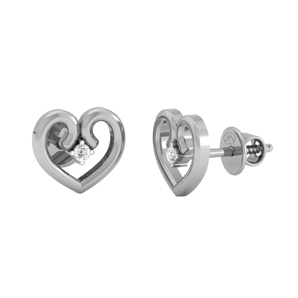 14K Gold Unique Diamond Earring JER20