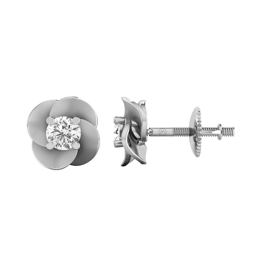 14K Gold Beautiful Diamond Earring JER18