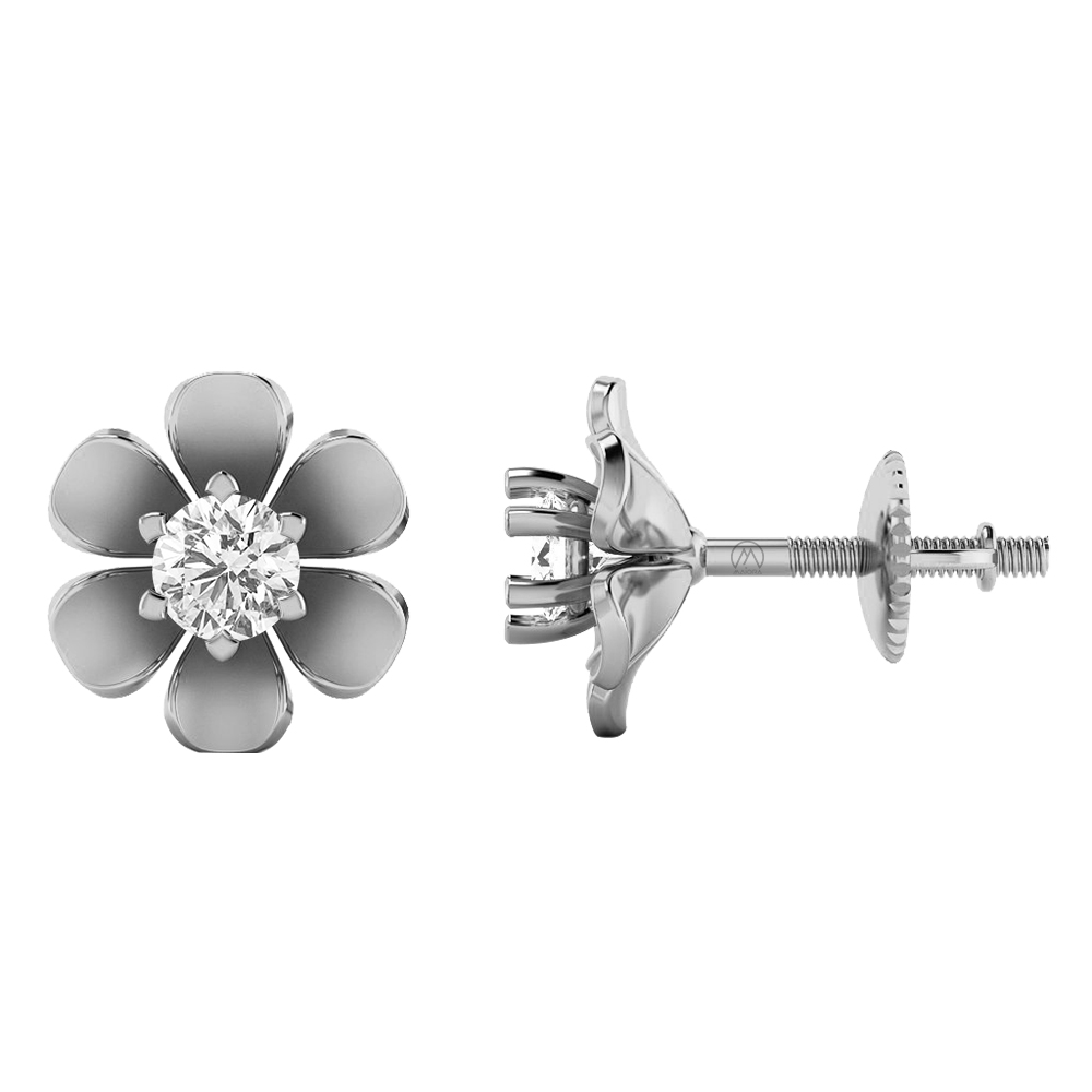 14K Gold Delite Diamond Earring JER15