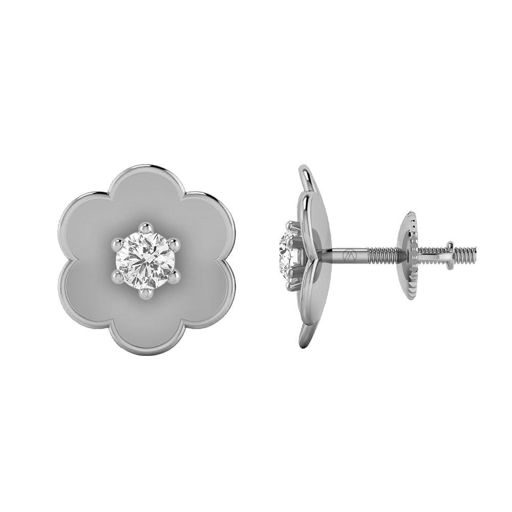 14K Gold Elite Diamond Earring JER13