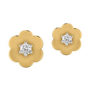 14K Gold Elegant Diamond Earring JER12