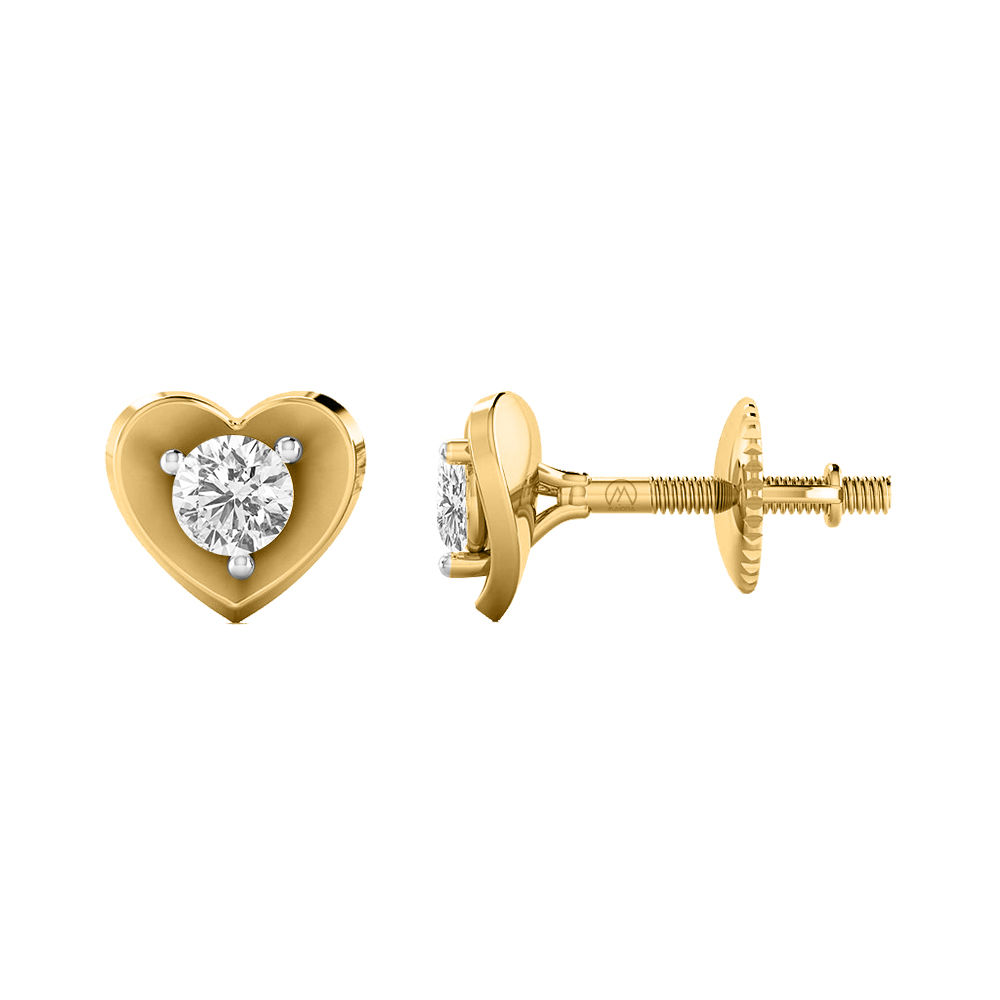 14K Gold Trending Diamond Earring JER10