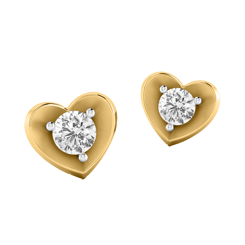 14K Gold Trending Diamond Earring JER10