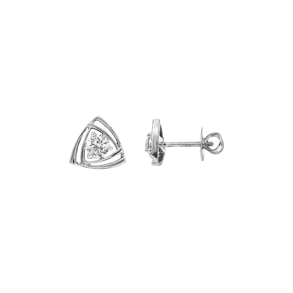 14K Gold Fancy Diamond Earring JER1