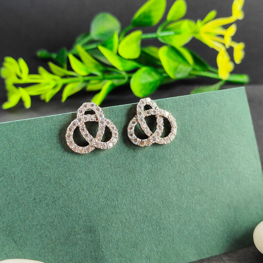 14k gold gorgeous design diamond earring jer30