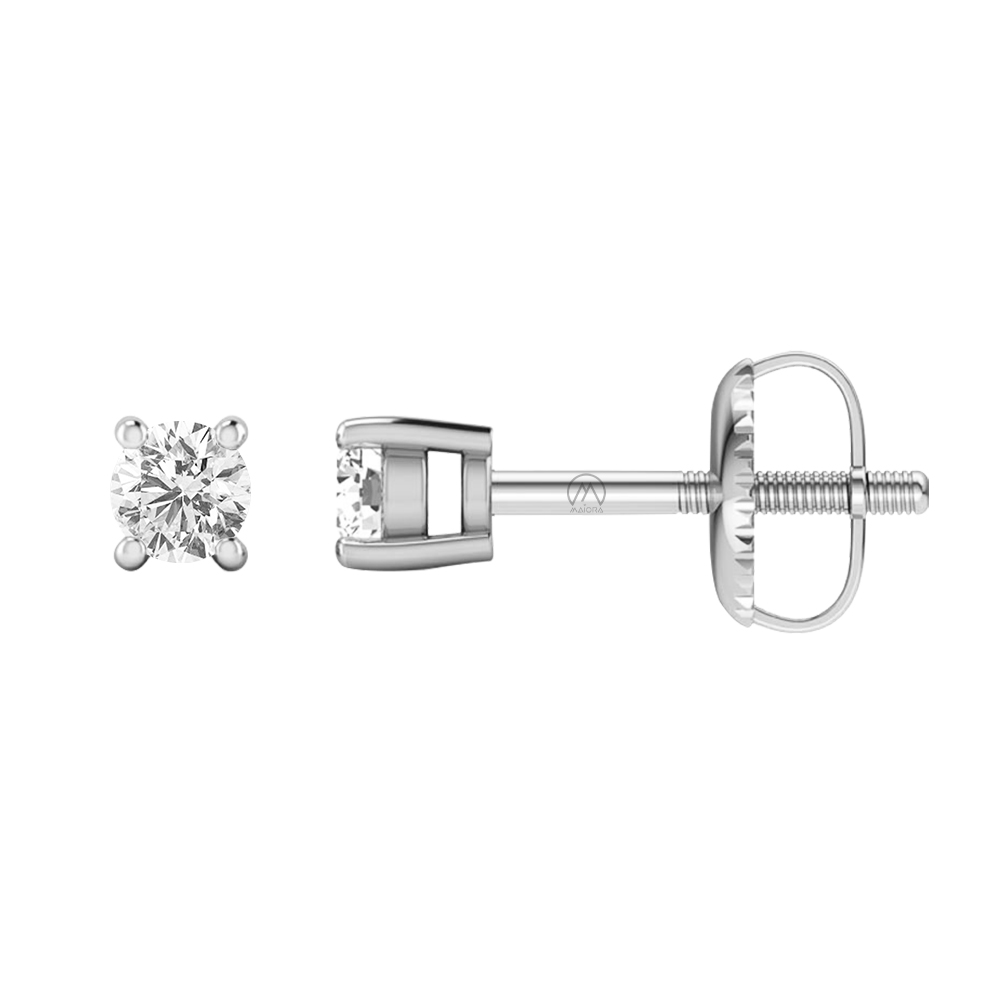 14K Gold Stylish Diamond Earring JER21