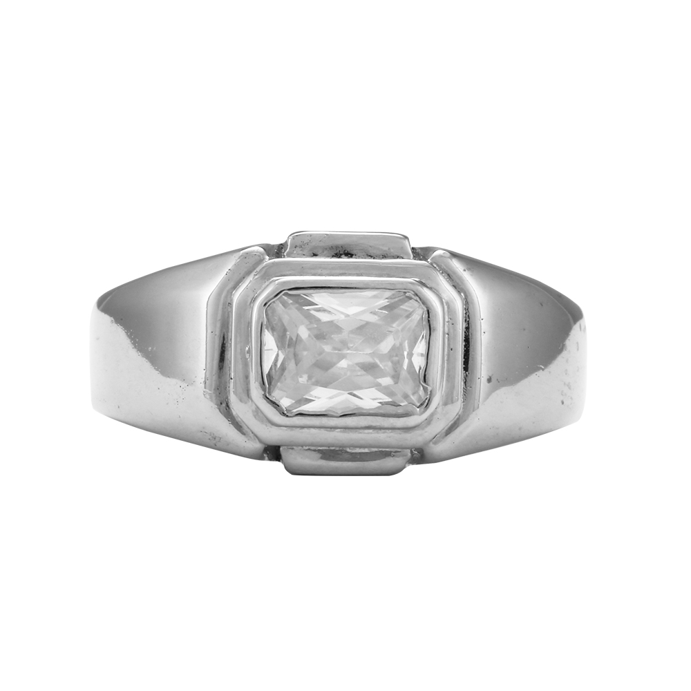 Gold Shiny Gents Ring - Image 3