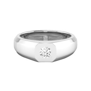Gold Diamond Gents Ring