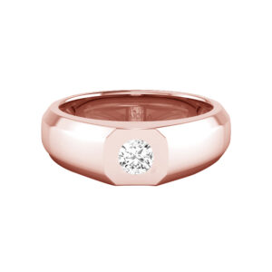 Gold Diamond Gents Ring