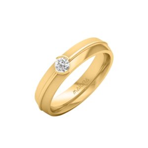 Diamond 14k Gold Mens Ring
