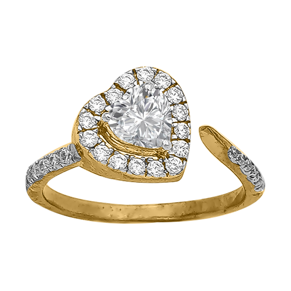 14K Gold Antique Diamond Ring JLR65