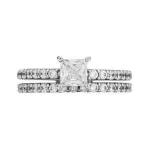 14K Gold Modern Diamond Ring JLR48