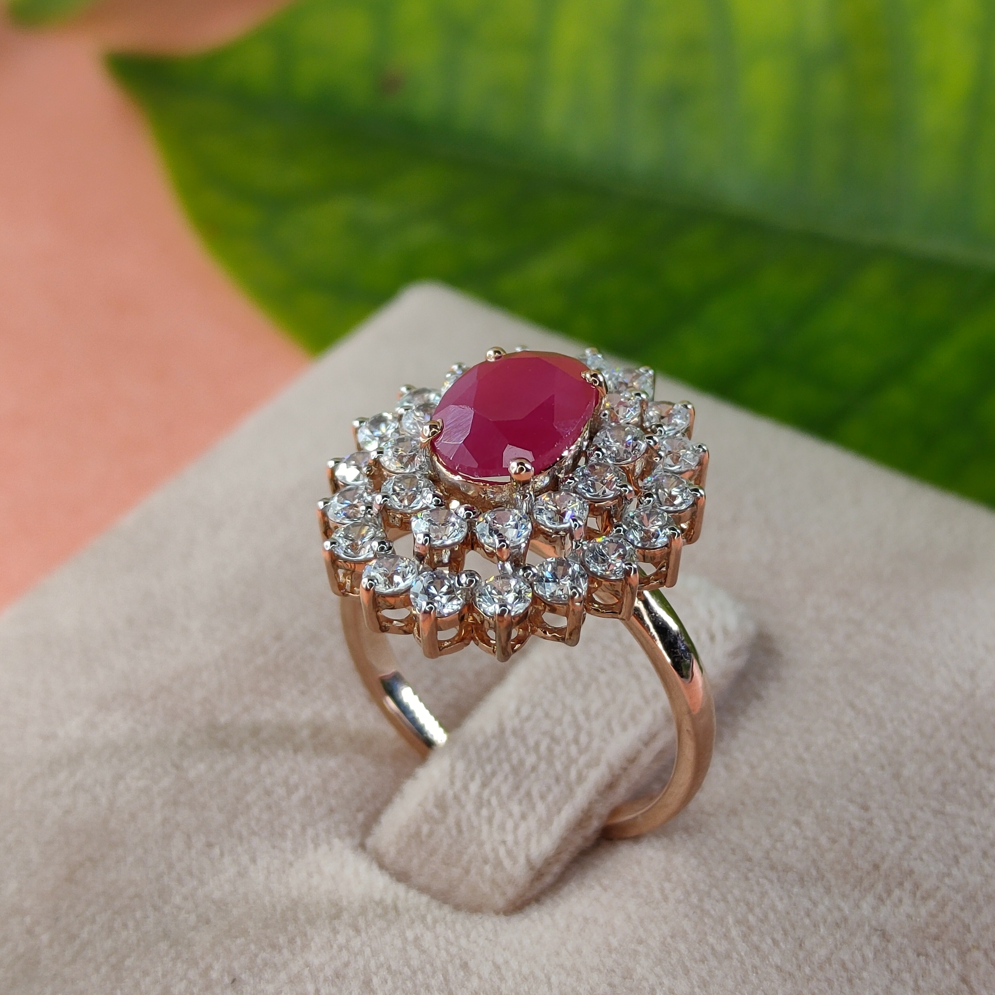 14K Gold Antique Diamond Ring JLR38