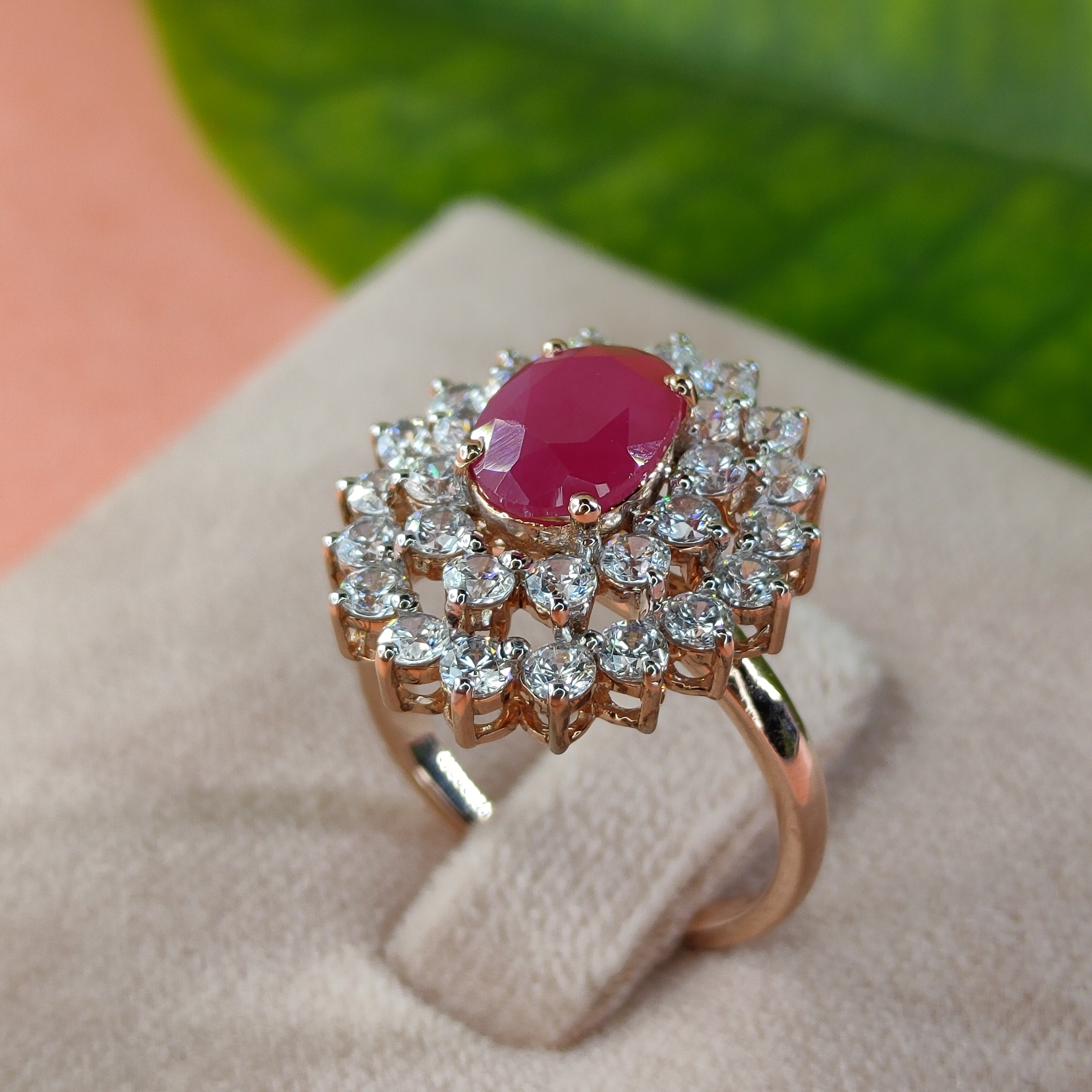 14K Gold Antique Diamond Ring JLR38