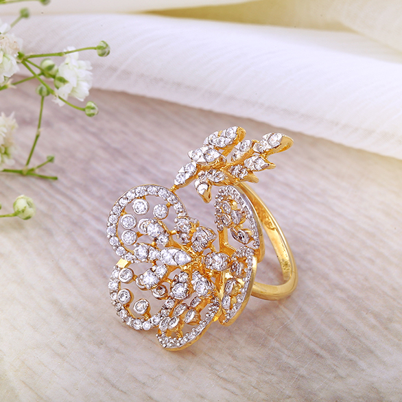 14K Gold Glorious Diamond Ring JLR35