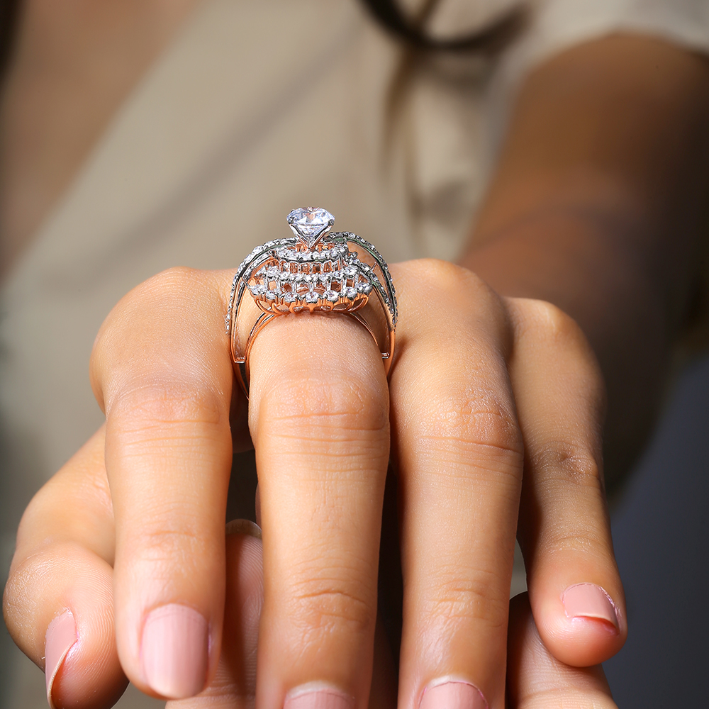 14K Gold Royal Diamond Ring JLR33