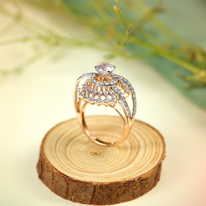 14K Gold Royal Diamond Ring JLR33