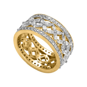 14K Gold Shining Diamond Ring JLR31