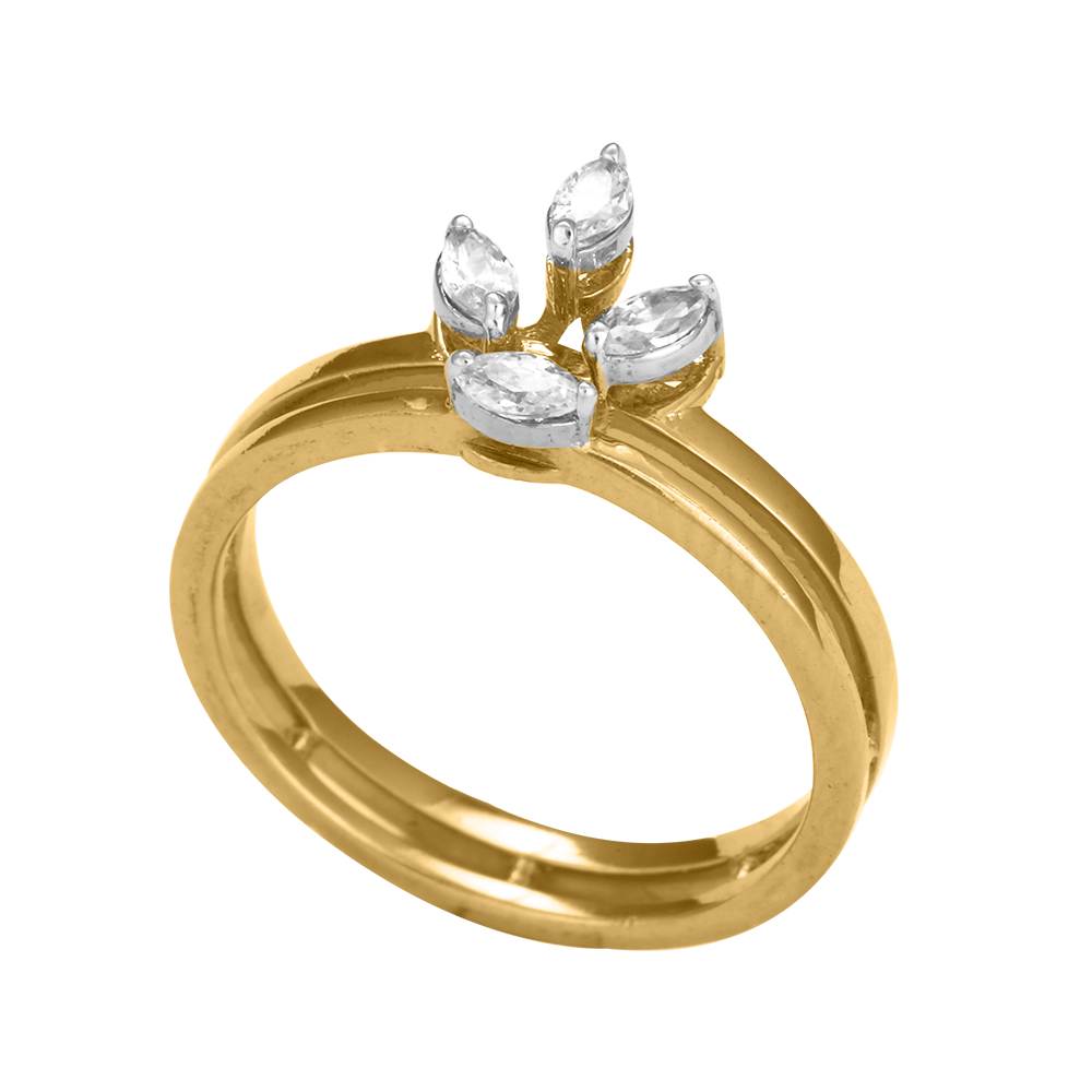 14K Gold Gorgeous Design Diamond Ring JLR30
