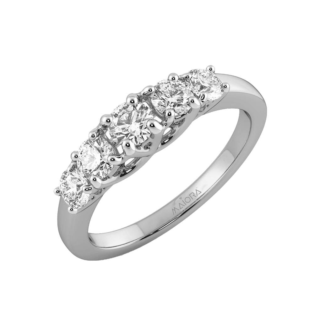 14K Gold Elegant Diamond Ring JLR12 - Image 4