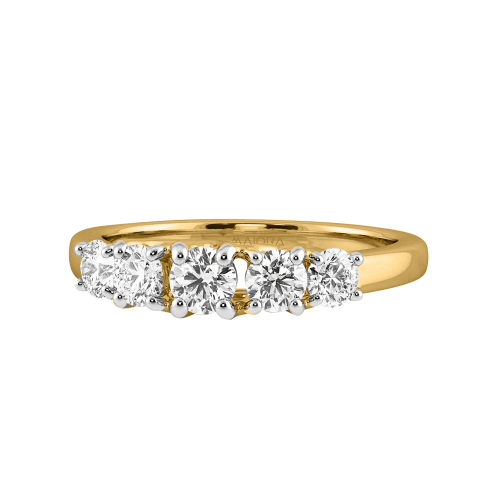 14K Gold Elegant Diamond Ring JLR12 - Image 2