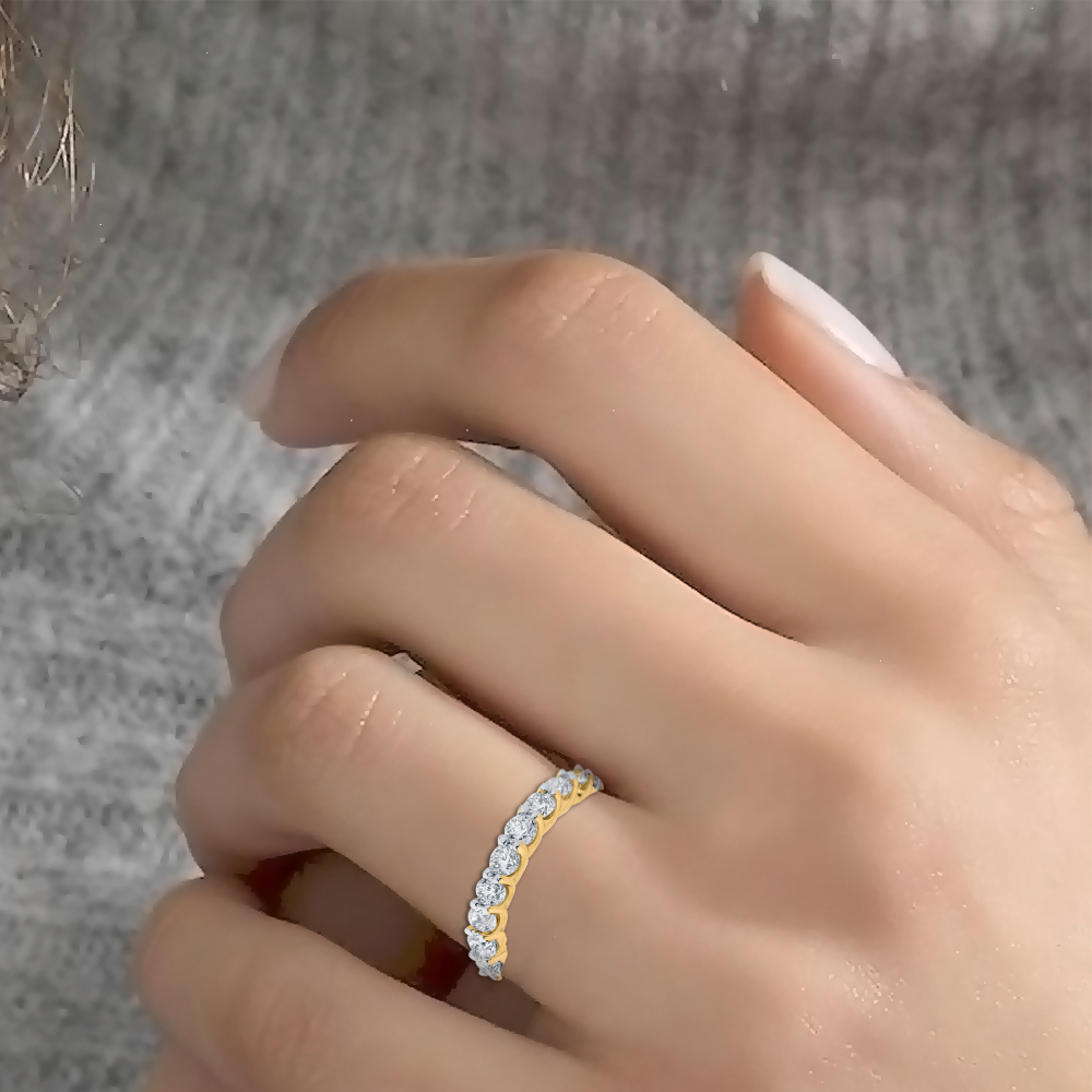 14K Gold Delicate Diamond Ring JLR11
